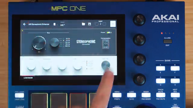 So it's clearly wider, clearly more stereo going on in there, gluing it.