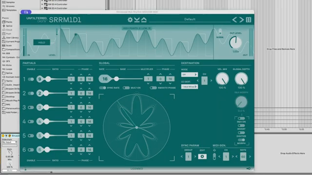 In my opinion, this is like a totally killer feature because you're going to be able to send these crazy wacky sine waves around to other…