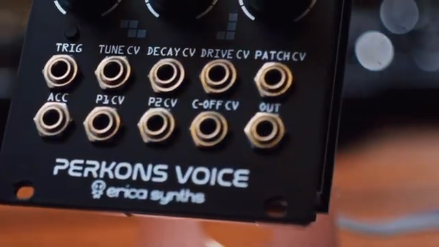 Basically it's a single voice of the Perkons drum machine, and what's exciting about it is a couple of things.