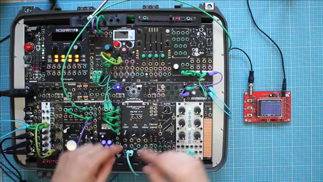 I want to show you how you can use two channels of modulator for creating random CV.