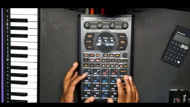 The tape echo basically modeled the Roland RE-201 space echo.