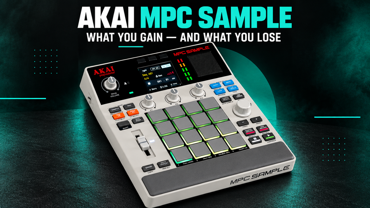 Akai MPC Sample mit Titel What You Gain — And What You Lose