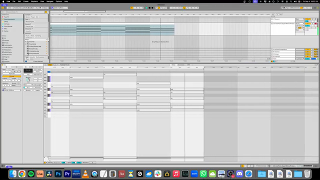Just a super simple chord progression.