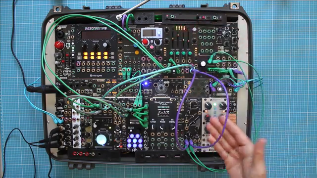 here it offers some sound sculpting at the end and with modulation you can add some little bit of resonance filtering activity