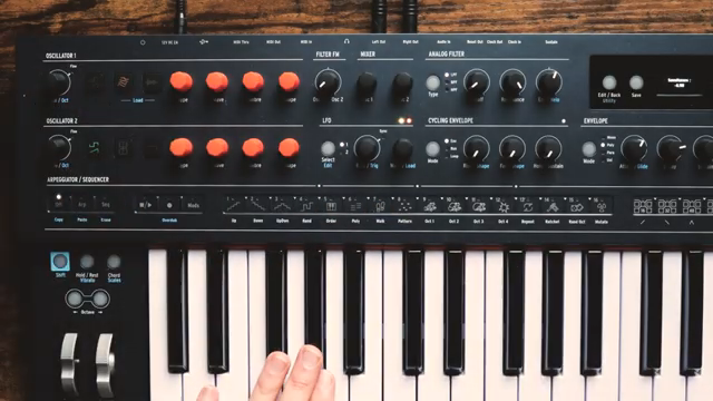 Really good to have hands on controls for both oscillators now.