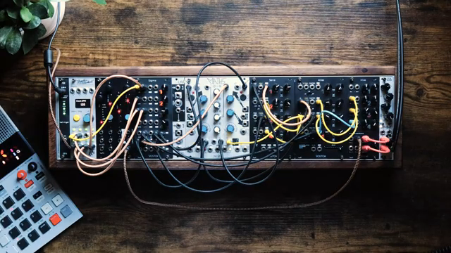 Sigma is kind of like a rhythm machine which takes in triggers and clocks and manipulates them to create infinite rhythms.
