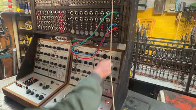I'm going to get the third oscillator turning into a drone to sort of be in tune underneath it.