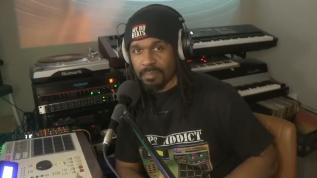 boom bap, three sounds, drums, sample, bass. That's it, man.
