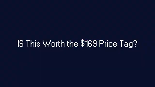 For $169, that's actually not bad at all.
